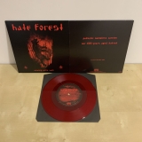 HATE FOREST - Sowing With Salt Red 7&quote; Vinyl