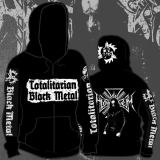 AD HOMINEM - Totalitarian Black Metal Zipper Size L