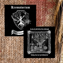 Krematorium - Ahnenfeuer MCD & Götterdämmerung CD mit Plakat