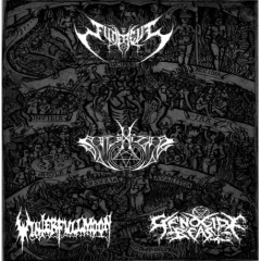 Funereus / Winterfullmoon / Satanizer / Genocide Beast (VA) Split CD