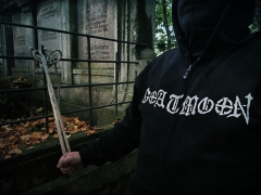 GOATMOON - Black Metal Winter Hooded Zipper Size XL