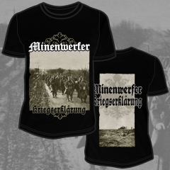 MINENWERFER - Kriegserklärung T-Shirt Size L