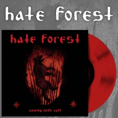 HATE FOREST - Sowing With Salt Red 7 Vinyl