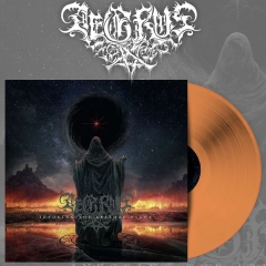 AEGRUS - Invoking The Abysmal Night Orange Fire Vinyl