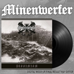 MINENWERFER - Pessimism 10 Black Vinyl