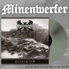MINENWERFER - Pessimism 10 Silver Vinyl