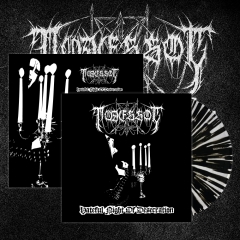 TODESSOG - Hateful Night Of Desecration Splatter Vinyl