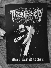 TODESSOG - Hateful Night Of Desecration Splatter Vinyl Bones & Cross