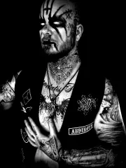 WERWOLF / TOTENSTURM – Tenderness for Jesus Christ black/red/transparent Splatter Vinyl