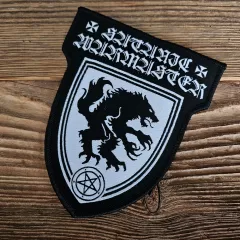 SATANIC WARMASTER - Satanic Warmaster Woven Patch