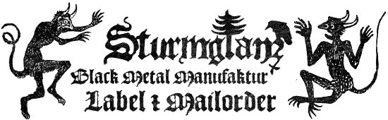 Sturmglanz Black Metal Manufaktur Mailorder